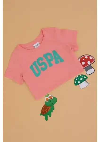U.S. Polo Assn. Kız Çocuk Pembe Tişörtü Günlük Kullanım ve Şıklık İçin Uygun