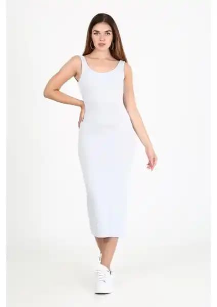 Alexander Gardi Fitilli Uzun Elbise Günlük Şıklık ve Konfor Sunan Modern Tasarım