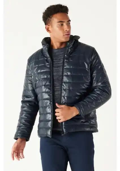 Altınyılz Classics Erkek Lacivert Standart Fit Mont: Şıklık ve Fonksiyonellik Bir Arada