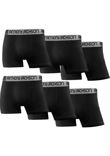Anthony Jackson Likralı 6'lı Erkek Boxer Lucıo: Şıklık ve Konfor Sunan Premium İç Giyim