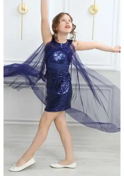 Asortik Kids Kız Çocuk Abiye Gece Elbisesi Şık ve Rahat Tasarımıyla Öne Çıkıyor