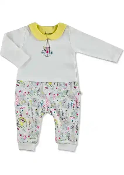 Bebbek Jungle Patiksiz Bebek Tulum: Yumuşak, Şık ve Güvenli Bebek Giyim Seçeneği