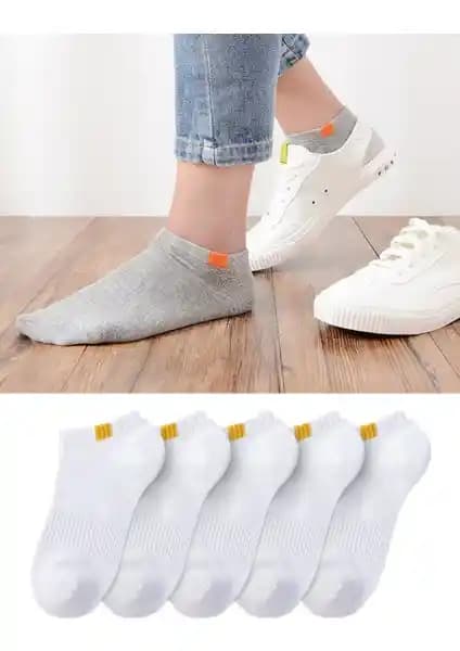 Bgk Unisex 5'li Spor Patik Çorap Yıkanmış: Konfor ve Dayanıklılık Sunan Günlük Kullanım Çorapları