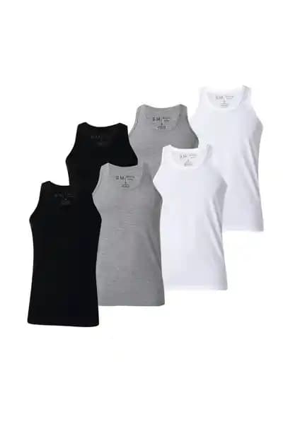 Boun Marche Erkek Premium 6’lı Atlet Seti: Şıklık ve Rahatlık Bir Arada