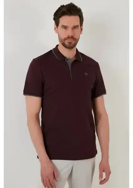 Buratti %100 Pamuk Polo Yaka T-Shirt Erkekler İçin Şık ve Konforlu Günlük Giyim Seçeneği