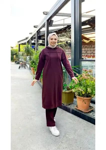 Bwest Uzun Tunik Kapşonlu Kenardan Yırtmaçlı Spor Takımının Özellikleri ve Kullanım İpuçları