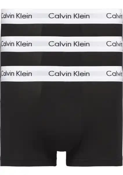 Calvin Klein Erkek 3'lü Trunk Boxer Seti: Şık ve Konforlu Günlük Kullanım İçin