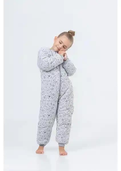 Çocuklar İçin Güvenli ve Konforlu 2.5 Tog Elyaf Dolgulu Uyku Tulumu