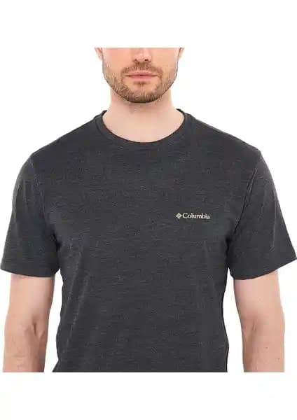 Columbia Erkek Kısa Kollu Şık ve Rahat Tişörtü Günlük ve Ofis Kullanımı İçin Uygun