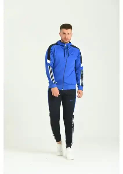 Cramp Spor Kolda Şerit Dalgıç Kumaş Erkek Takımı Modern ve Konforlu Tasarımıyla Günlük Şıklık Sunar