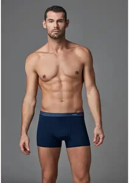 Dagi Erkek Lacivert Boxer: Yumuşaklık ve Şıklığı Bir Arada Sunan Güncel Seçenek