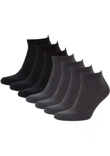DeFacto Erkek 7'li Kısa Çorap Seti Günlük Kullanım ve Konfor İçin Uygun