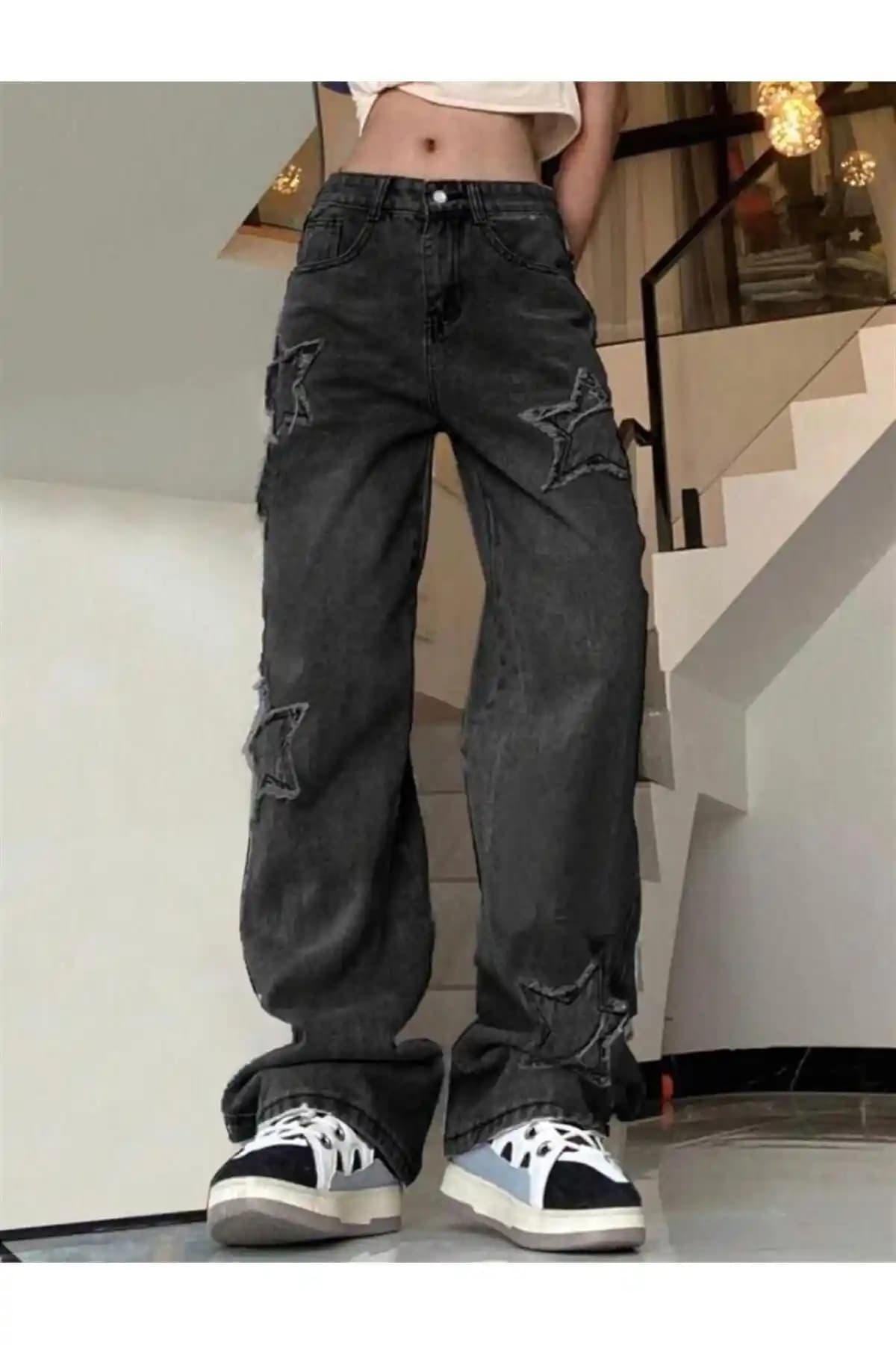 DESTİNE Day Light Star Detail Baggy Pantolon: Modern ve Konforlu Günlük Giyim Seçeneği