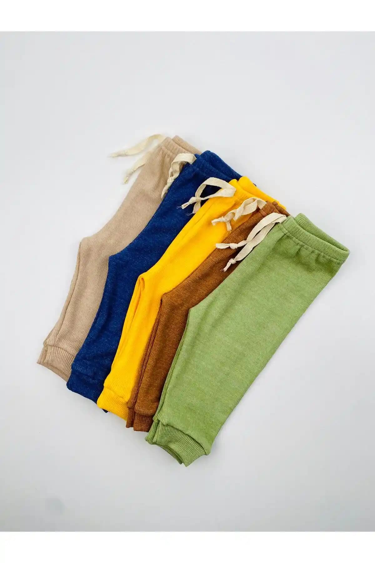 EFU BABY 5'li Esnek Kaşkorse Bebek Altı - Rahat ve Organik Malzeme ile Günlük Kullanım