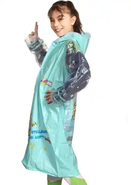 Esu Accessory Karakter Baskılı Yağmurluk: Şık ve Pratik Günlük Kullanım İçin Uygun