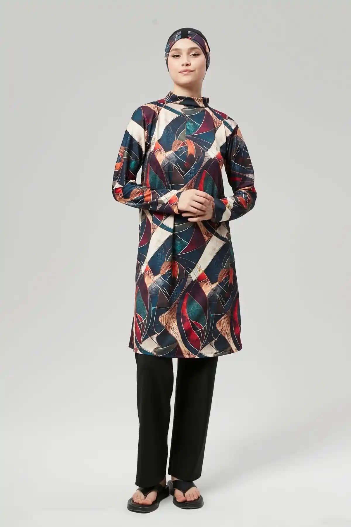 FİT1BEDEN Tam Kapalı Su İtici Tesettür Mayo Takımı Özellikleri ve Kullanım Avantajları