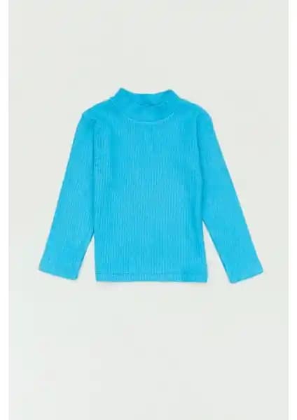 FullaModa Fitilli Dik Yaka Kız Çocuk Body: Şık ve Konforlu Kışlık Giyim Seçeneği