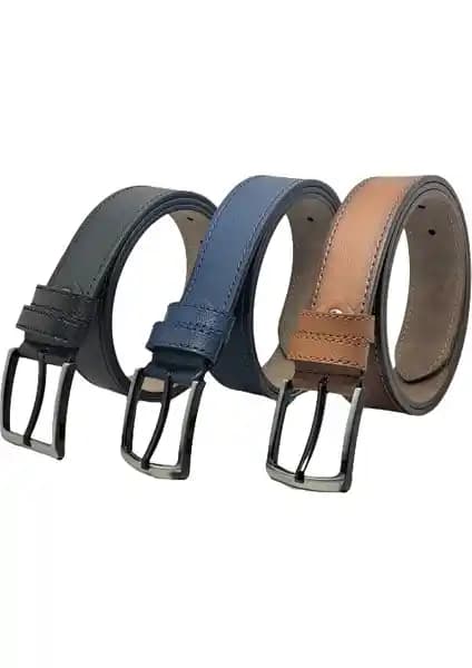 Genuine Leather Company Eds Erkek Spor Kemerleri Şık ve Dayanıklı Tasarımıyla Günlük Kullanım İçin Uygun