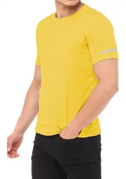 Ghassy Co Erkek Nem Emici Hızlı Kuruma Atletik T-Shirt Performans ve Konfor İçin Uygun Bir Seçenektir