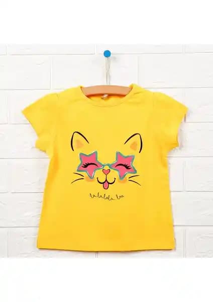 HelloBaby Basic Kız Bebek Tişörtü: Rahat ve Şık Tasarımıyla Günlük Kullanım İçin Idealdir