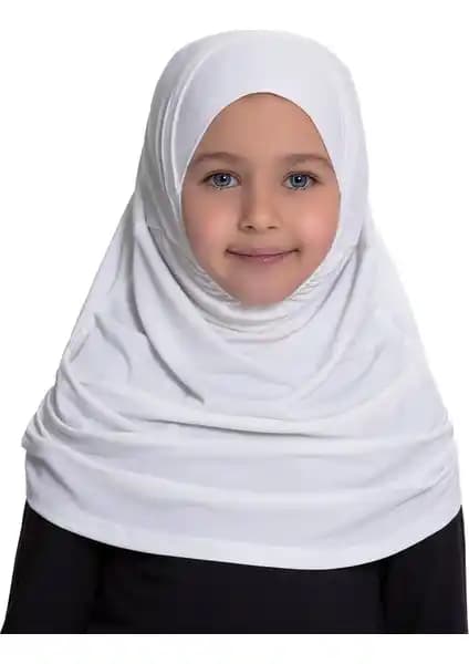 Hürrem Bone Krem: Pratik ve Şık Çocuk Tesettür Bone Modelleri