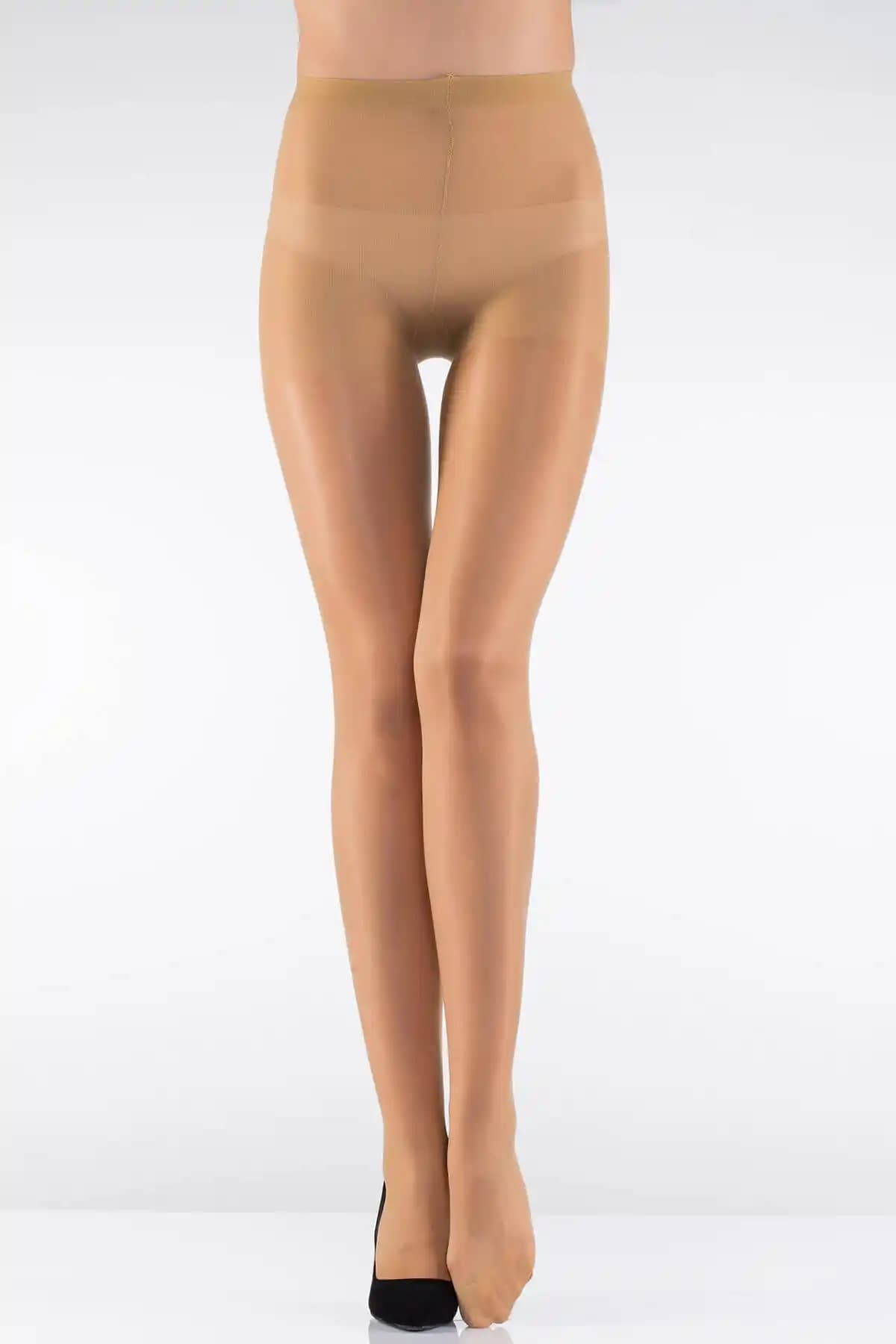 İTALİANA Kadın Elastan Düz İnce 15 Denye Parlak Külotlu Çorap Günlük Şıklık ve Konfor Sunar