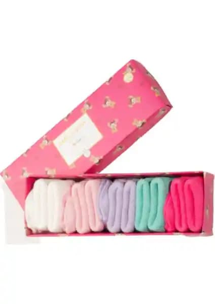Katia & Bony Renkli Yenidoğan Bambu Pink Mix Bebek Çorapları 0-3 Ay Sağlıklı ve Şık Giyim Seçeneği