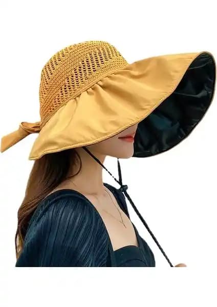 Keluofu Moda Kadın Güneşlik Şapka: Yaz Aylarında Güneşten Koruyan Pratik ve Şık Tasarım
