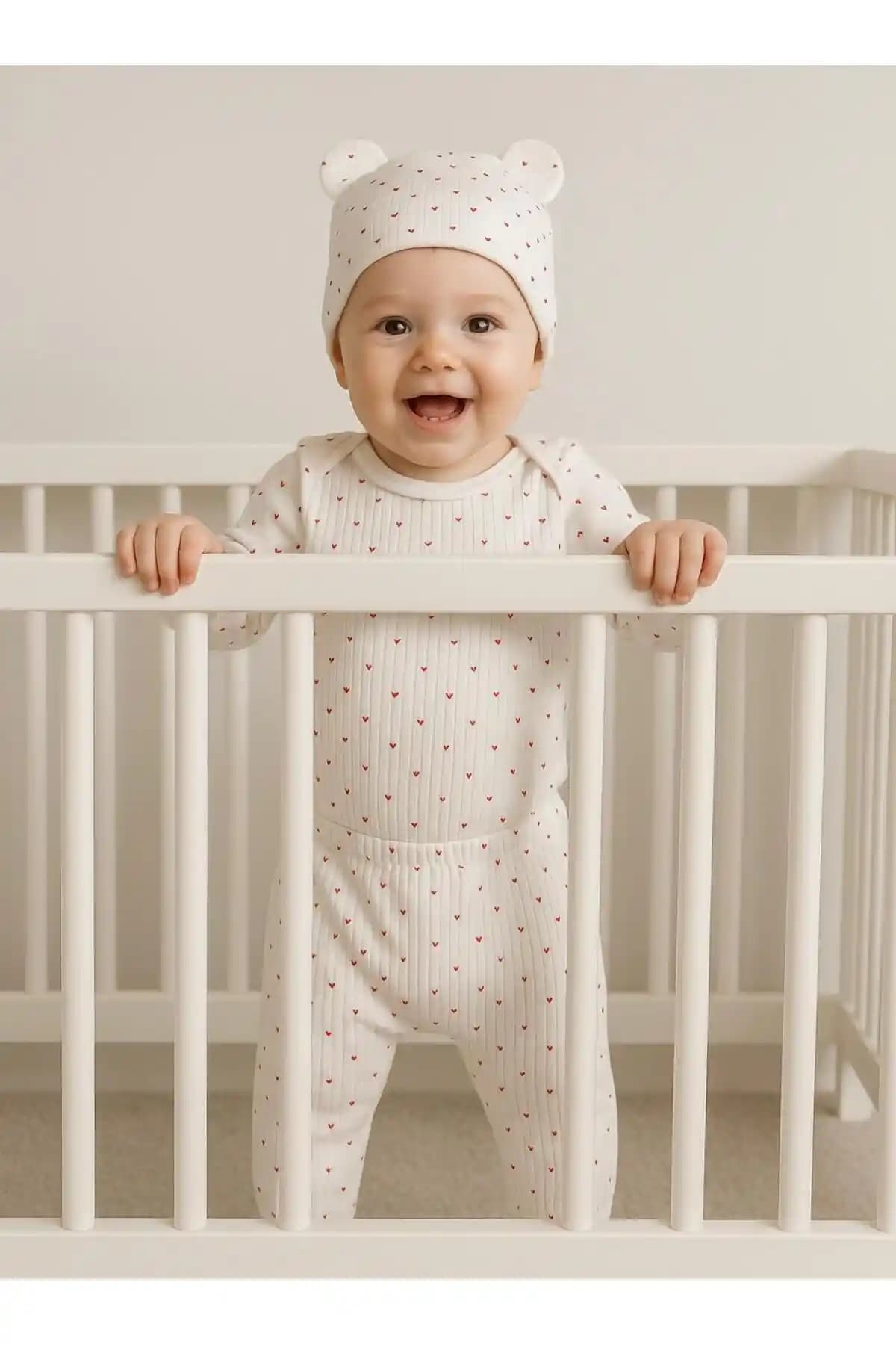 Kuzum Bebe Yenidoğan Organik Pamuk Takımı: Rahat ve Şık Bebek Giyim Seçeneği