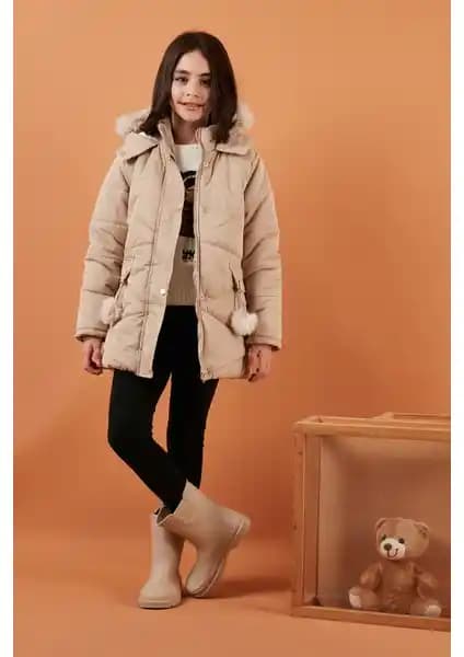 Lela Kız Çocuklar İçin Peluş Astarlı Kapüşonlu Şişme Mont Ürün İncelemesi ve Özellikleri