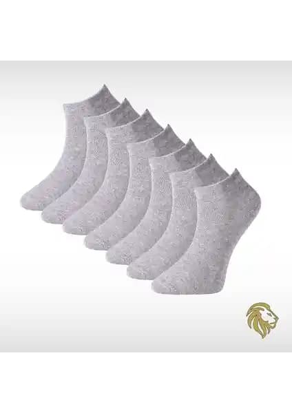 Lion Monroe Erkek 7’li Pamuklu Penye Patik Çorap Seti Günlük ve Spor Kullanımına Uygun
