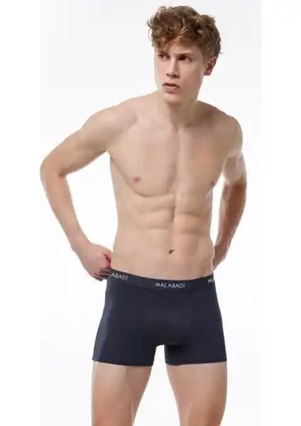 Malabadi Erkek Füme Pamuk Elastan Boxer Günlük Kullanım İçin Konfor ve Şıklık Sunar