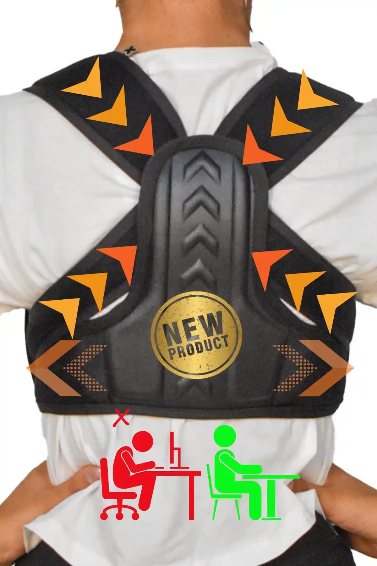 Minufco Dik Duruş Korsesi ile Duruşunuzu Düzeltin ve Ağrıları Azaltın