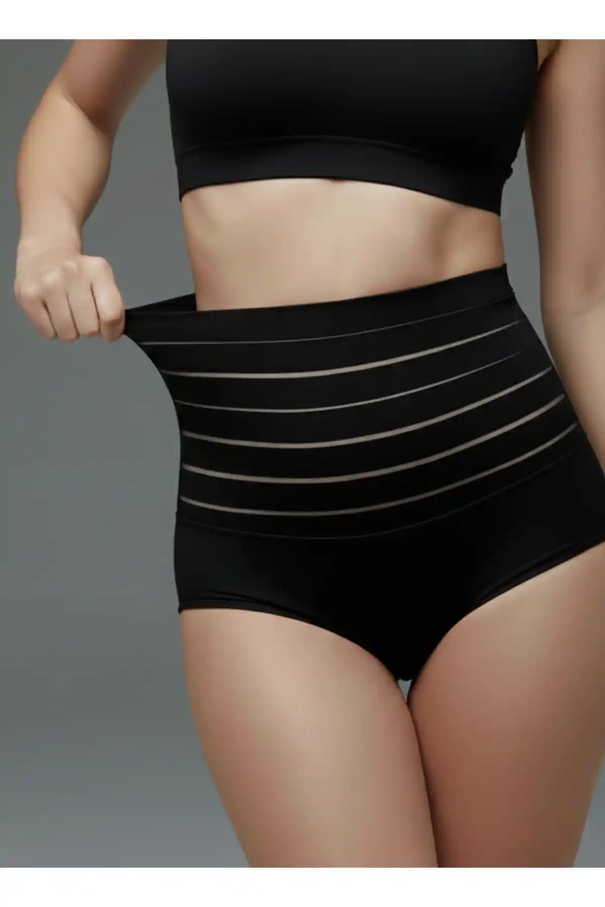 MİSTİRİK Buturo Model Yüksek Bel Korseli Karın Toparlayıcı ve Sıkılaştırıcı Külot