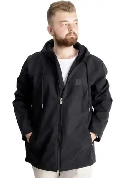 ModeXL Erkek Softshell Montu: Su Geçirmez, Polar İç Kaplama ve Parçalı Tasarım Özellikleri