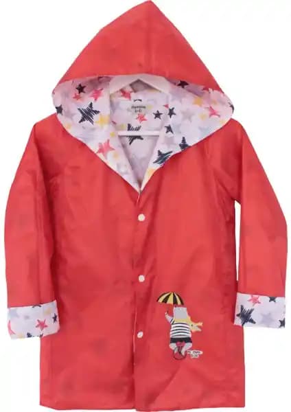 Mommo Kids Çift Taraflı Yağmurluk Rüzgarlık Çocuklar İçin Şık ve Pratik Koruyucu Giyim