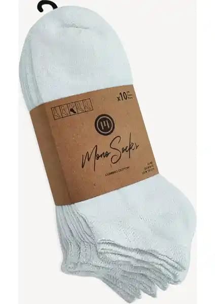 Mono Socks 10'lu Patik Çorap Seti Yaz Ayları İçin Rahat ve Şık Seçenekler