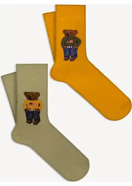 Mono Socks Teddy Bear Çoraplar: Şık ve Konforlu Günlük Kullanım İçin Uygun Çoraplar