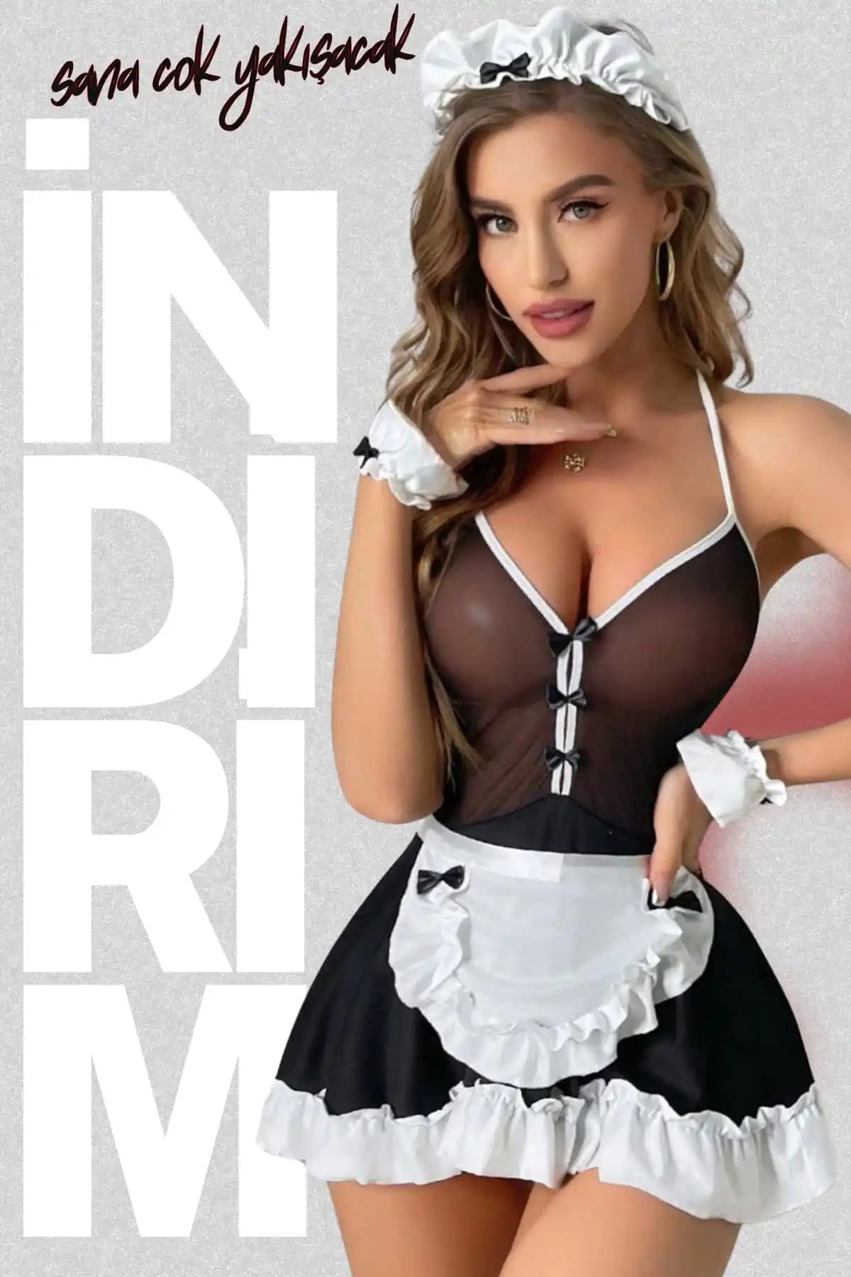 Mystique Feminine Fantezi Jartiyer Kostüm: Şıklık ve Feminenliği Bir Arada Sunar