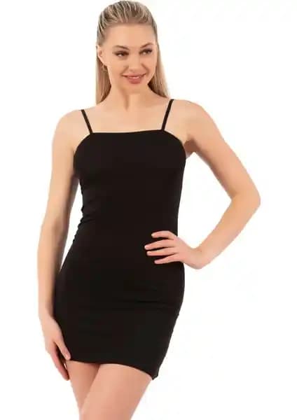 Özkan 7126 Kadın İp Askılı Viskon Atlet Kombinezon Şıklık ve Konfor Sunar