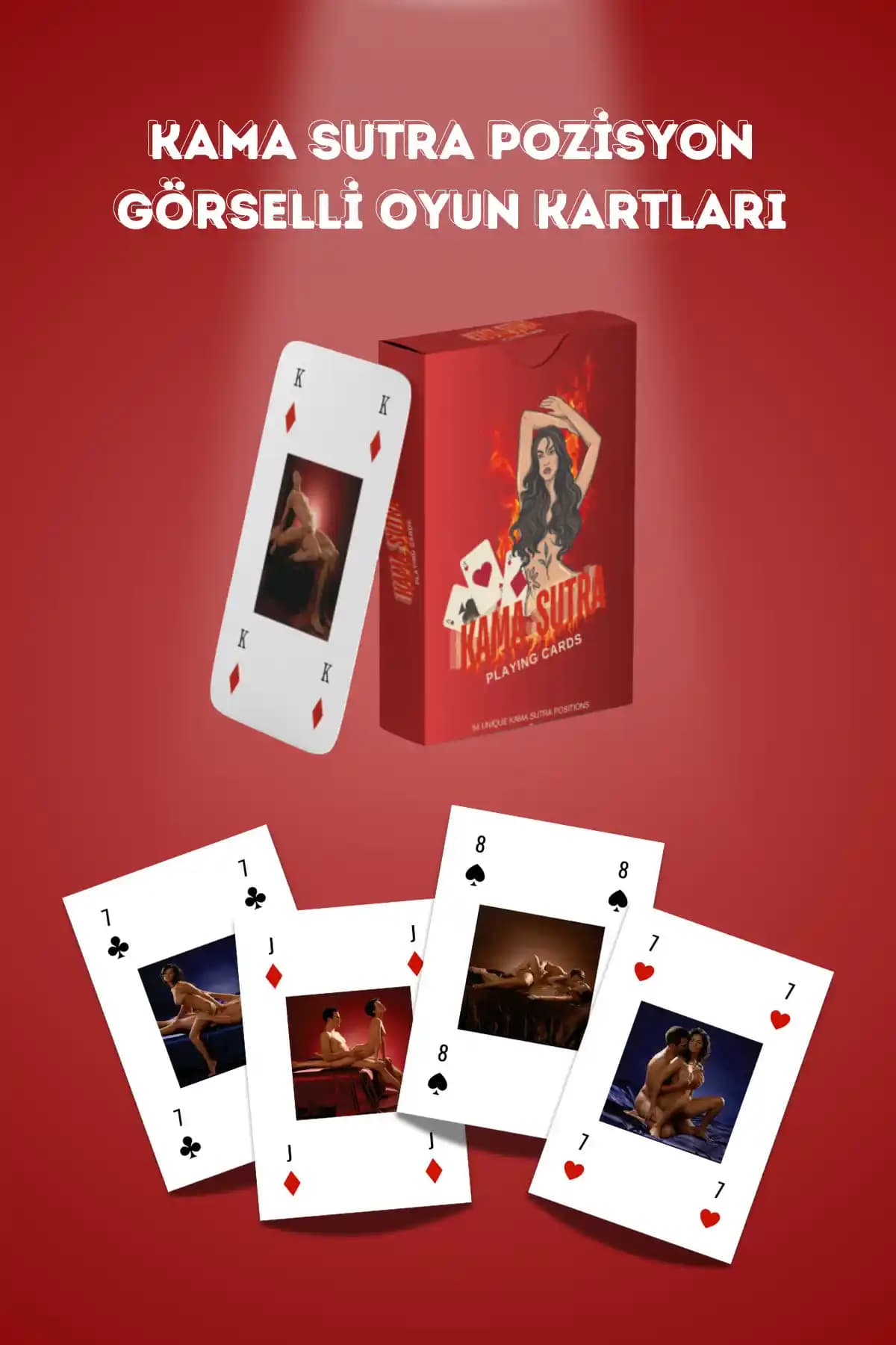 Peitho Kamasutra Pozisyon Görselli Erotik Görev Kartları ile İlişkinize Yeni Bir Boyut Kazandırın