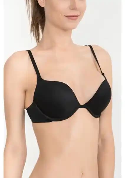 Penti Lol Up Push Up Balenli Siyah Sütyen: Günlük Şıklık ve Konfor İçin Uygun Seçenek