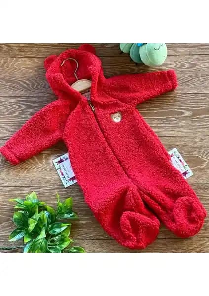 Renkli Peluş Polar Bebek Tulumları Güvenli ve Konforlu Tasarım Özellikleriyle