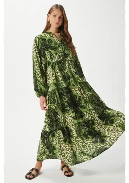 Ritnice Modest Alessi Yazlık Elbise: Şık ve Konforlu Viskon Maxi Elbise Seçenekleri