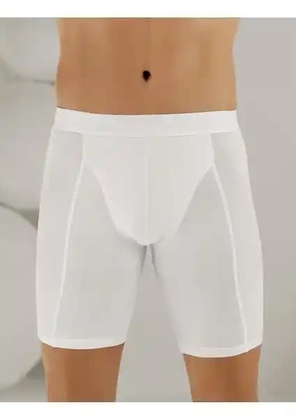 Şahinler Erkek Beyaz Likralı Uzun Boxer Ürün Özellikleri ve Kullanıcı Yorumları