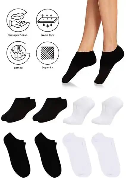 Saysez Bambu Kadın Sneaker Çorapları Konfor ve Şıklığı Bir Arada Sunar