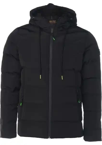 Sivaist Siyah Erkek Çocuk Montu: Kışa Hazırlık İçin Modern ve Dayanıklı Seçenek