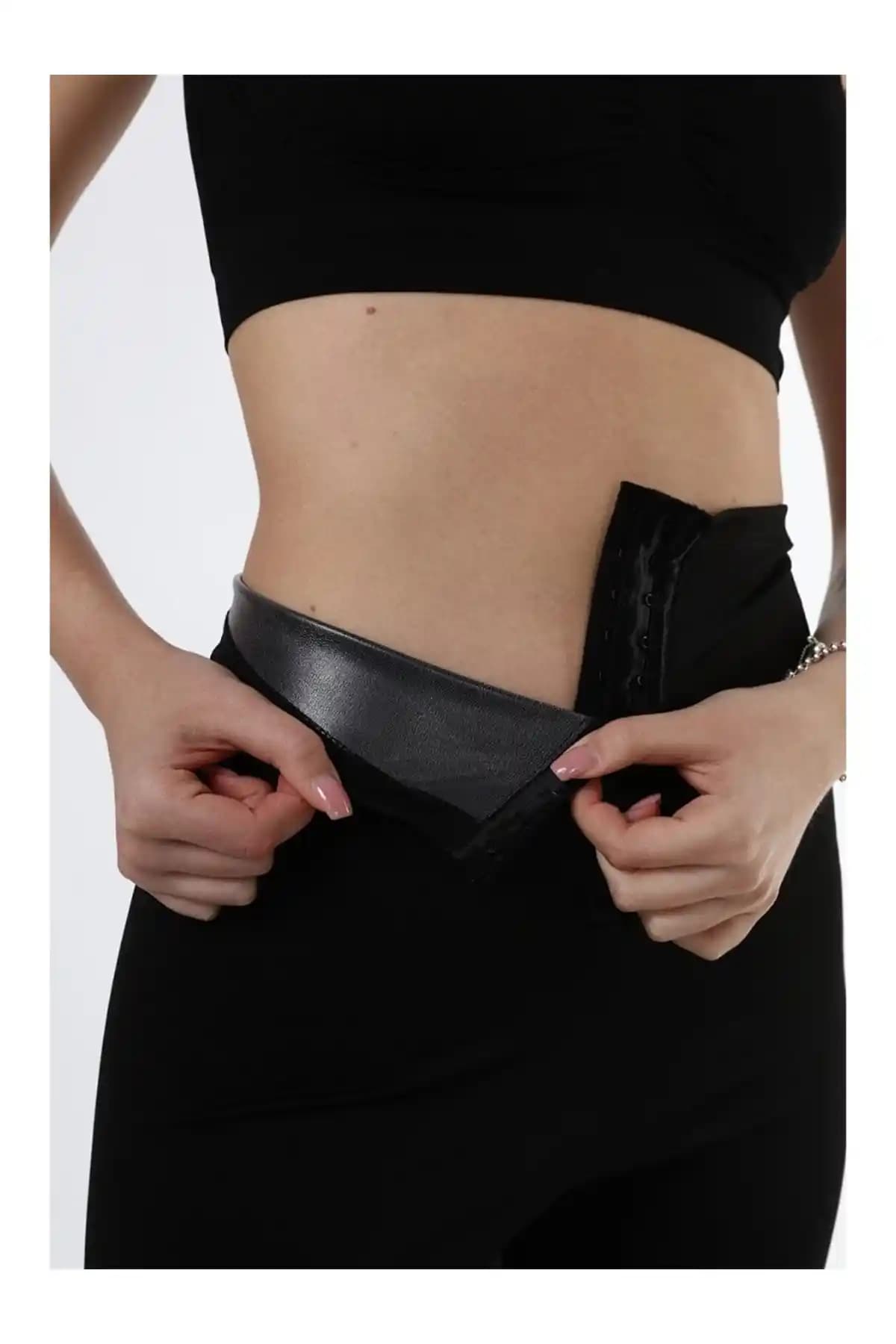 SLIM TIME SHAPER Termal ve Yağ Yakıcı Tayt ile Forma Girin Spor ve Günlük Kullanım İçin