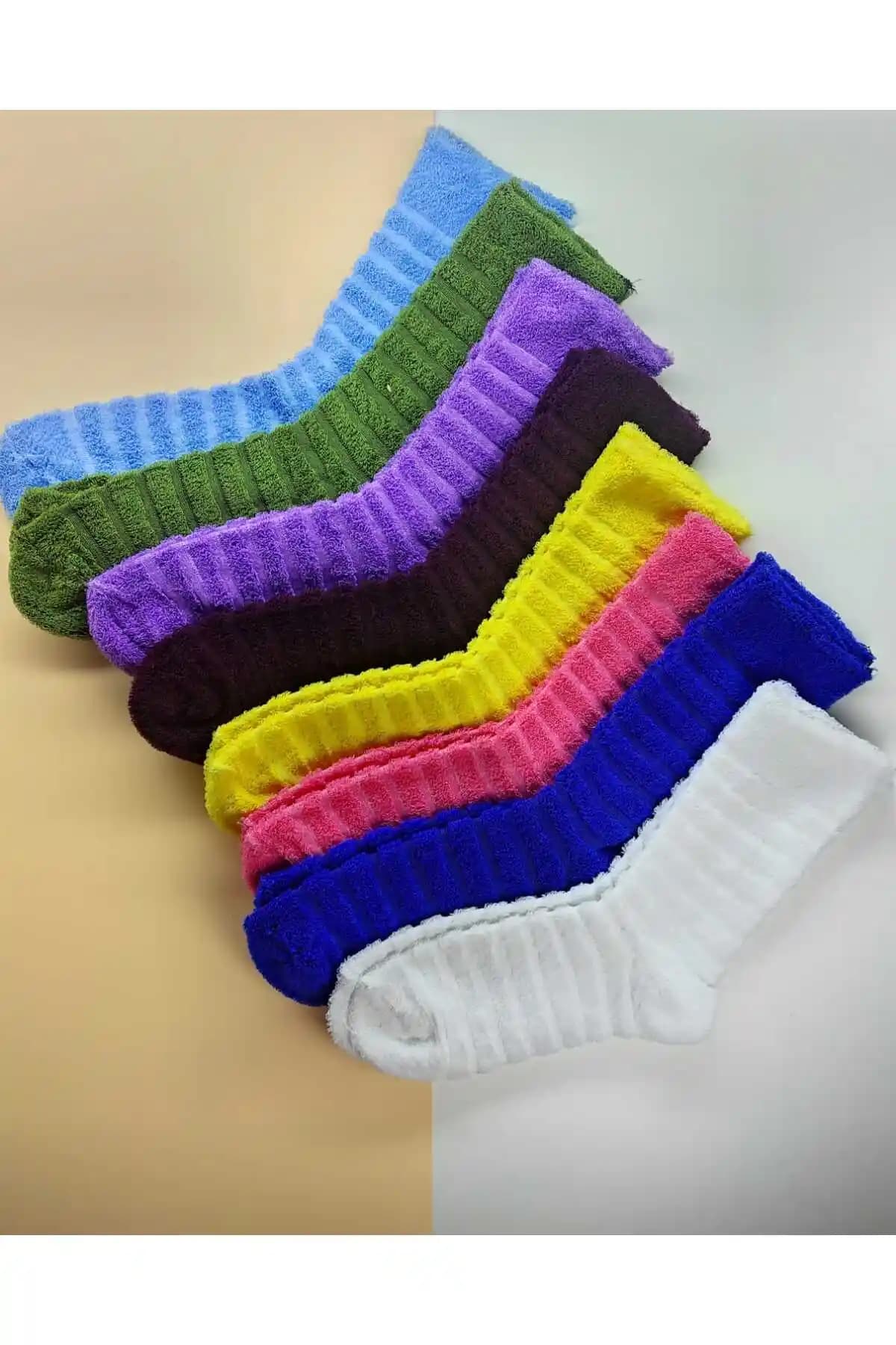 SOYTEMİZ Termal Ters Havlu Çorap: Konfor ve Şıklık Sunan Pamuklu Günlük Çorap