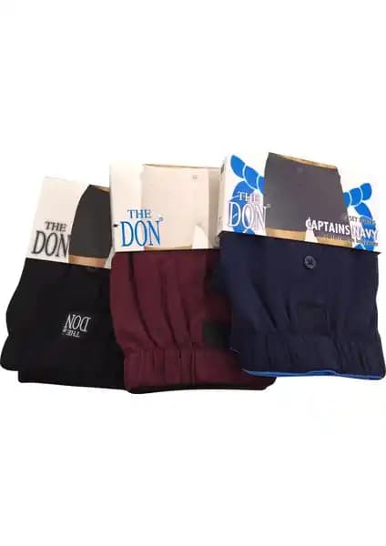 The Don 3'lü Likralı Jersey Penye Boxer: Yüksek Konfor ve Dayanıklılık Sunan Erkek İç Giyim Ürünü